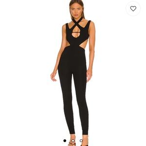 Luna Cut Out Jumpsuit in Black
superdown